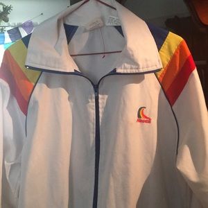 Vintage Victex rainbow Hawaii jacket EUC